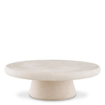 Eichholtz Outdoor Coffee Table Cleon The Cleon Outdoor Coffee Table is a true masterpiece. Crafted with a smooth cream-colored glass