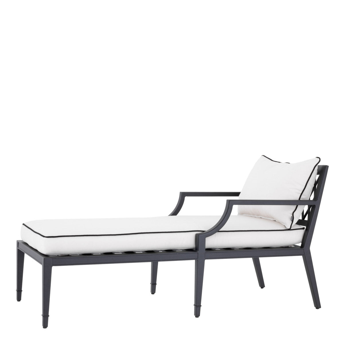 Eichholtz Outdoor Daybed Bella Vista plush cushions it offers an ultra-comfortable lounge experience. To protect your outdoor furniture l...