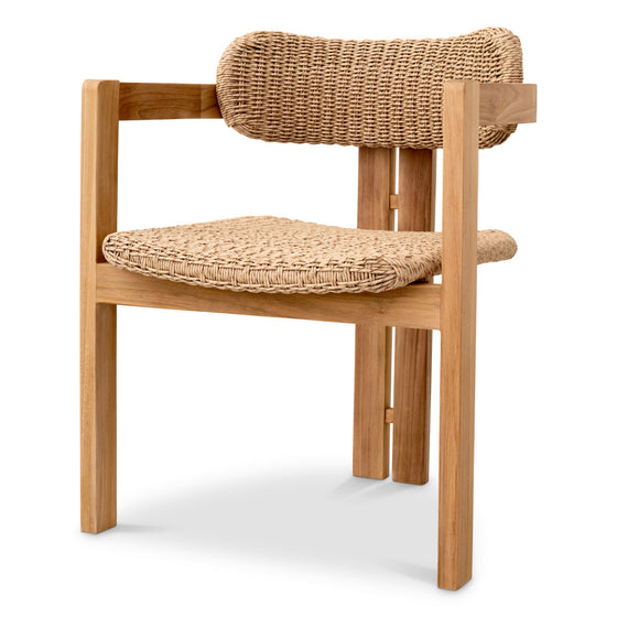 Eichholtz Outdoor Dining Chair Donato The Donato Outdoor Dining Chair is a remarkable piece that effortlessly combines natural beauty with