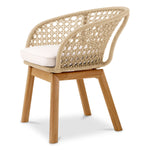 Eichholtz Outdoor Dining Chair Trinity Crafted by Eichholtz this outdoor dining chair pairs refined design with elevated materials for a