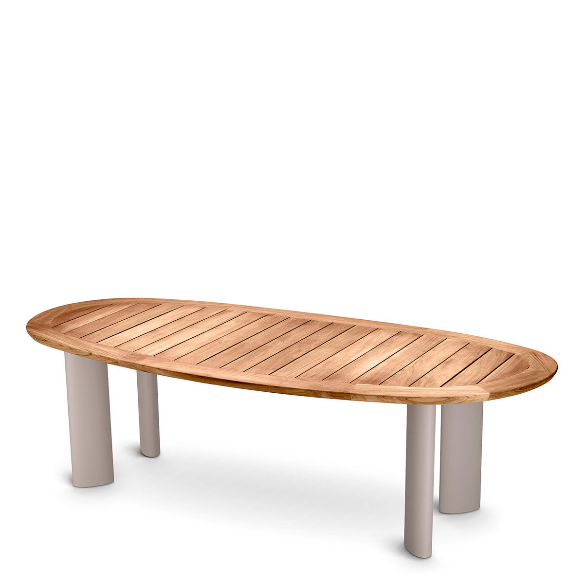 Eichholtz Outdoor Dining Table Free Form The Free Form Dining Table is expertly crafted with Grade A teak wood sourced from