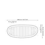 Eichholtz Outdoor Dining Table Free Form sustainably managed forests. Its unique free form shape teak top and stylish aluminium ellipse-s...