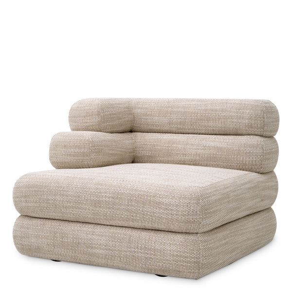 Eichholtz Outdoor Modular Sofa Malaga - Left Discover the luxurious versatility of Eichholtz's Malaga Modular Sofa, finished in refined S...