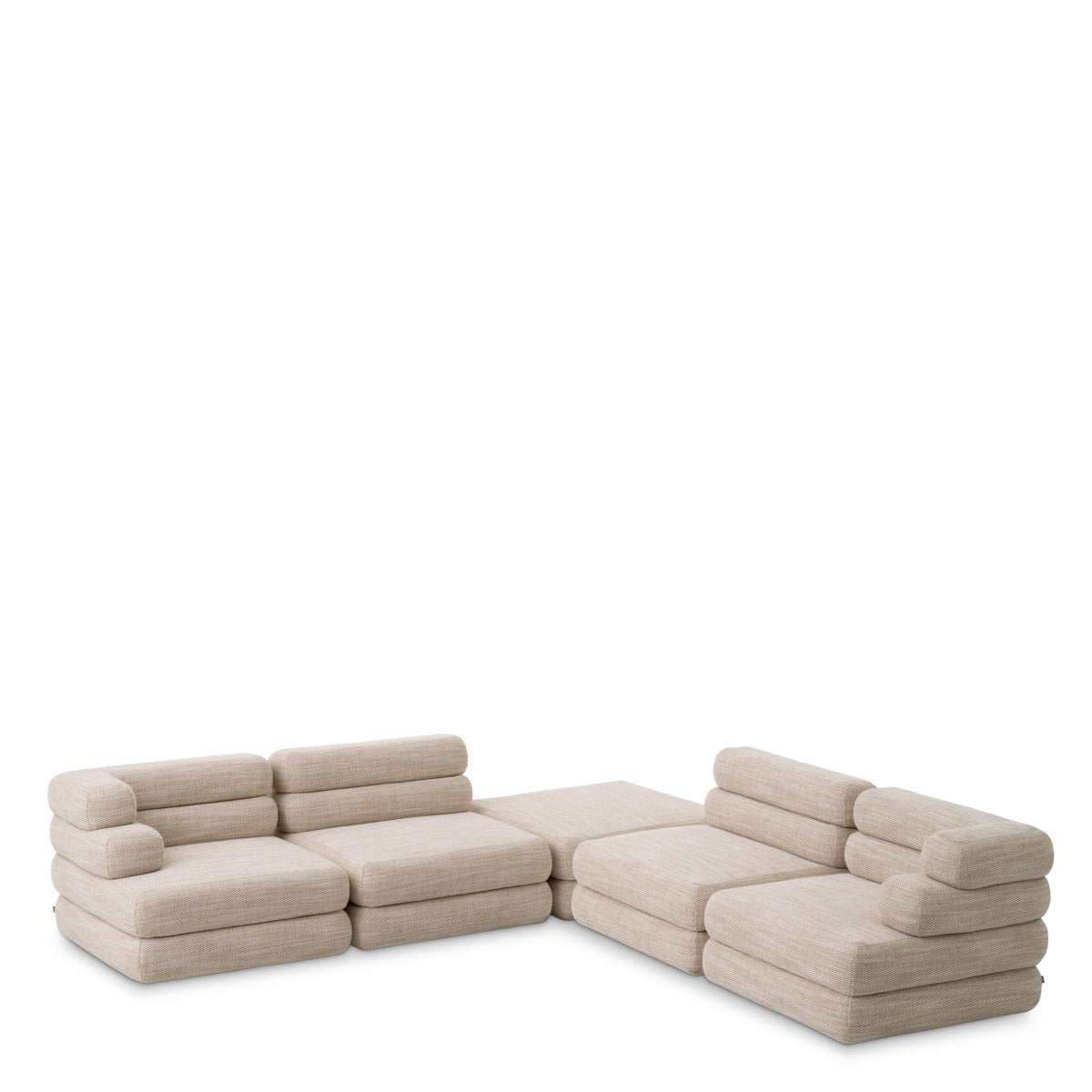 Eichholtz Outdoor Modular Sofa Malaga - Middle your own exclusive seating arrangement by combining it with other pieces from the collecti...