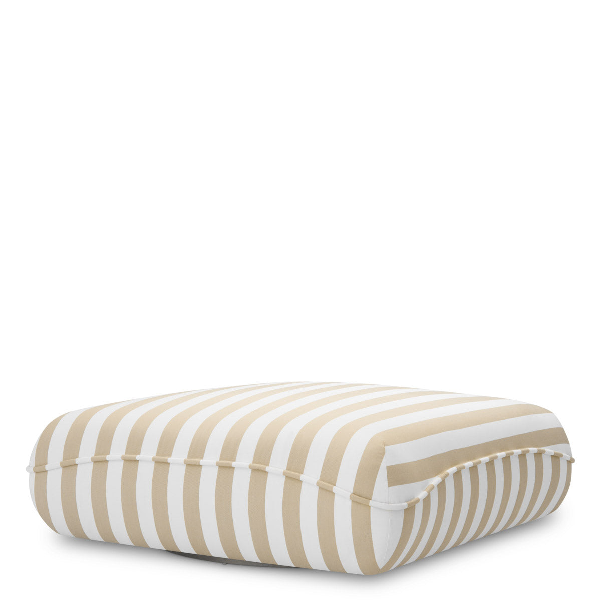 Eichholtz Outdoor Pouf Relax Indulge in serene outdoor elegance with the Outdoor Pouf Relax in Florent beige. This luxurious