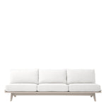Eichholtz Outdoor Sofa Lomax outdoor sofa radiates a breezy and laid back feel. It has a sand coloured powdercated