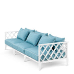Eichholtz Outdoor Sofa Ocean Club L interior. Dimensions W 108.5" D 36.5" H 27.0" Expertly made for enduring style and everyday
