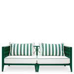 Eichholtz Outdoor Sofa Ocean Club S are finished with contrast piping. This sofa is perfect for those who seek timeless beauty