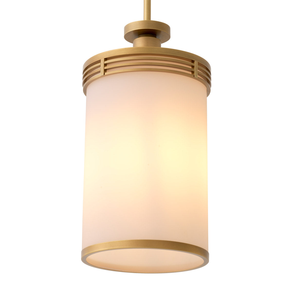 Eichholtz Pendant Fayence and elegance to any room. The antique brass finish radiates a warm and inviting glow,