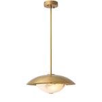 Eichholtz Pendant Marcona luxurious antique brass finish. The exquisite combination of materials elevates any interior with a sophisticated