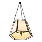 Eichholtz Pendant Moreno elegant off-white cotton-look shade. This refined luminary illuminates your space with an alluring glow, making