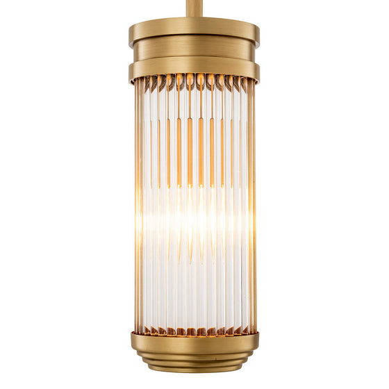 Eichholtz Pendant Rousseau S Indulge in the exquisite Rousseau S Pendant, an opulent lighting masterpiece that imbues your living