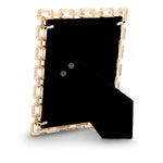 Eichholtz Picture Frame Didi L set of 6 ensemble, Picture Frame Didi L creates a chic and attractive statement with its chain-shaped edge.