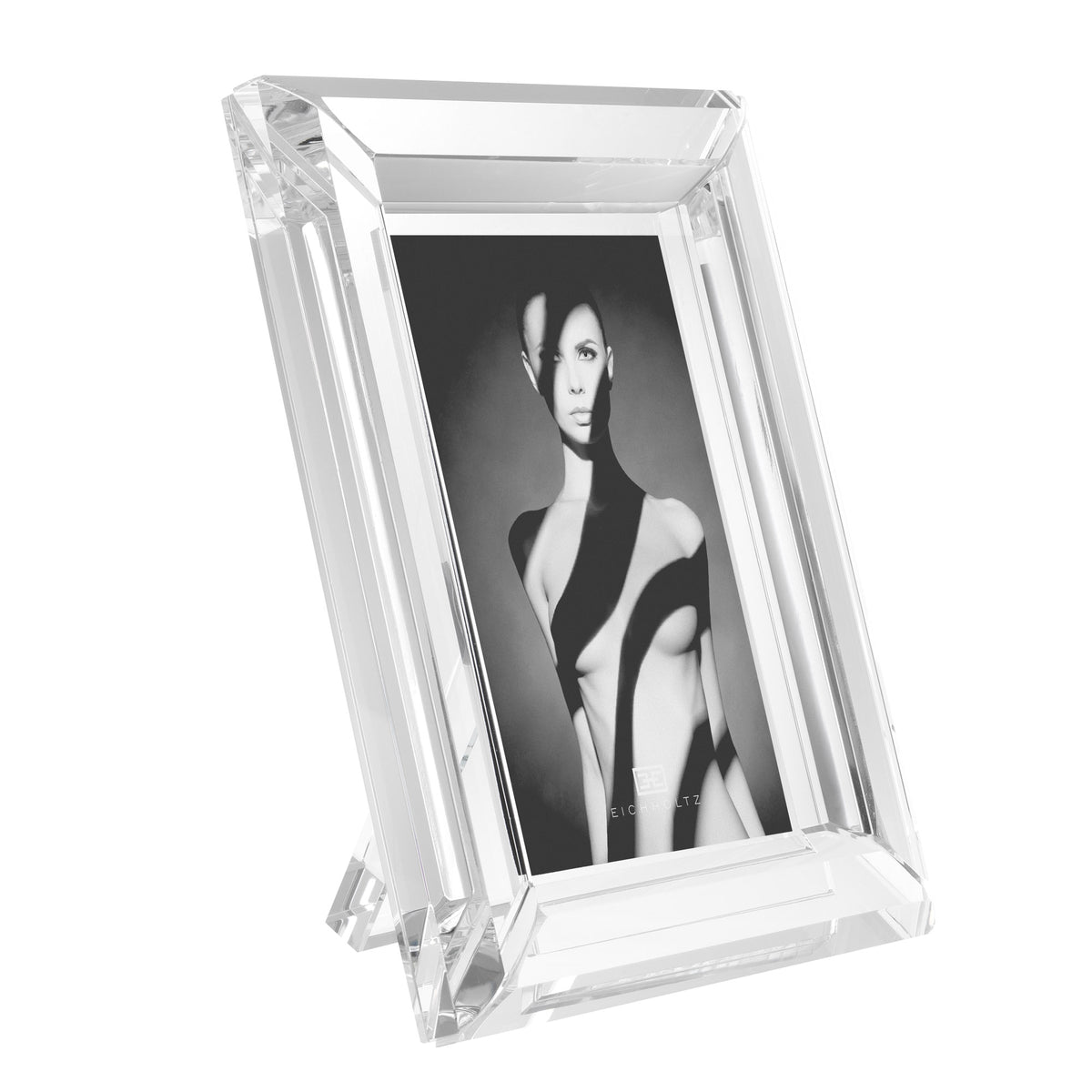 Eichholtz Picture Frame Theory S set of 2 photo frames such stylish home accessories. Each thick clear glass frame graces any featured ph...
