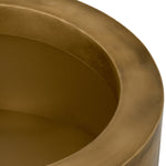 Eichholtz Planter Jasper round XS this planter is a testament to the lifestyle of elegance exclusively offered by the Eichholtz