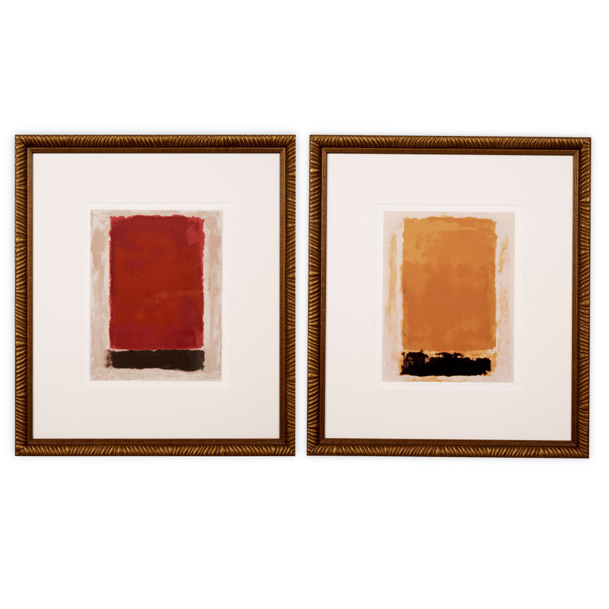 Eichholtz Print Abstract Art by Clément Garnier set of 2 Eichholtz's Abstract Art set by Clément Garnier embodies elegance with two lux...