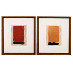 Eichholtz Print Abstract Art by Clément Garnier set of 2 Eichholtz's Abstract Art set by Clément Garnier embodies elegance with two lux...