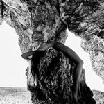 Eichholtz Print Philippe Vogelenzang - Surrender wooden frame with clear glass, embodies the fluid beauty of the sea. Hand-engraved with the