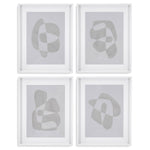 Eichholtz Print Soft shape set of 4 0 Print Soft shape set of 4 Crafted by Eichholtz this print pairs refined design