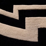 Eichholtz Rug Palazzo Zealand wool pile. Wool is hypoallergenic and natural moisture regulator that creates a healthy living