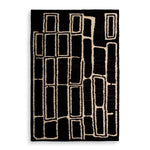Eichholtz Rug Vava 200 x 300 cm or bedroom, the Carpet Vava black ivory is a timeless addition from the reputable furniture