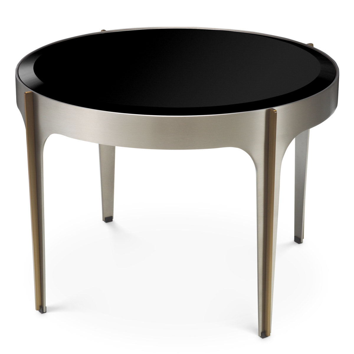 Eichholtz Side Table Artemisa transforms any setting with its sleek, modern charm and refined allure, crafting an ambiance of