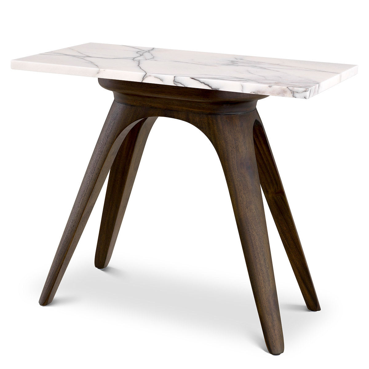 Eichholtz Side Table Borre rectangular The Borre Side Table features a clever design with enough minimalist appeal to allow it