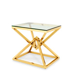 Eichholtz Side Table Connor Discover the versatility of the Connor Side Table. With its shiny pyramid base, this designer