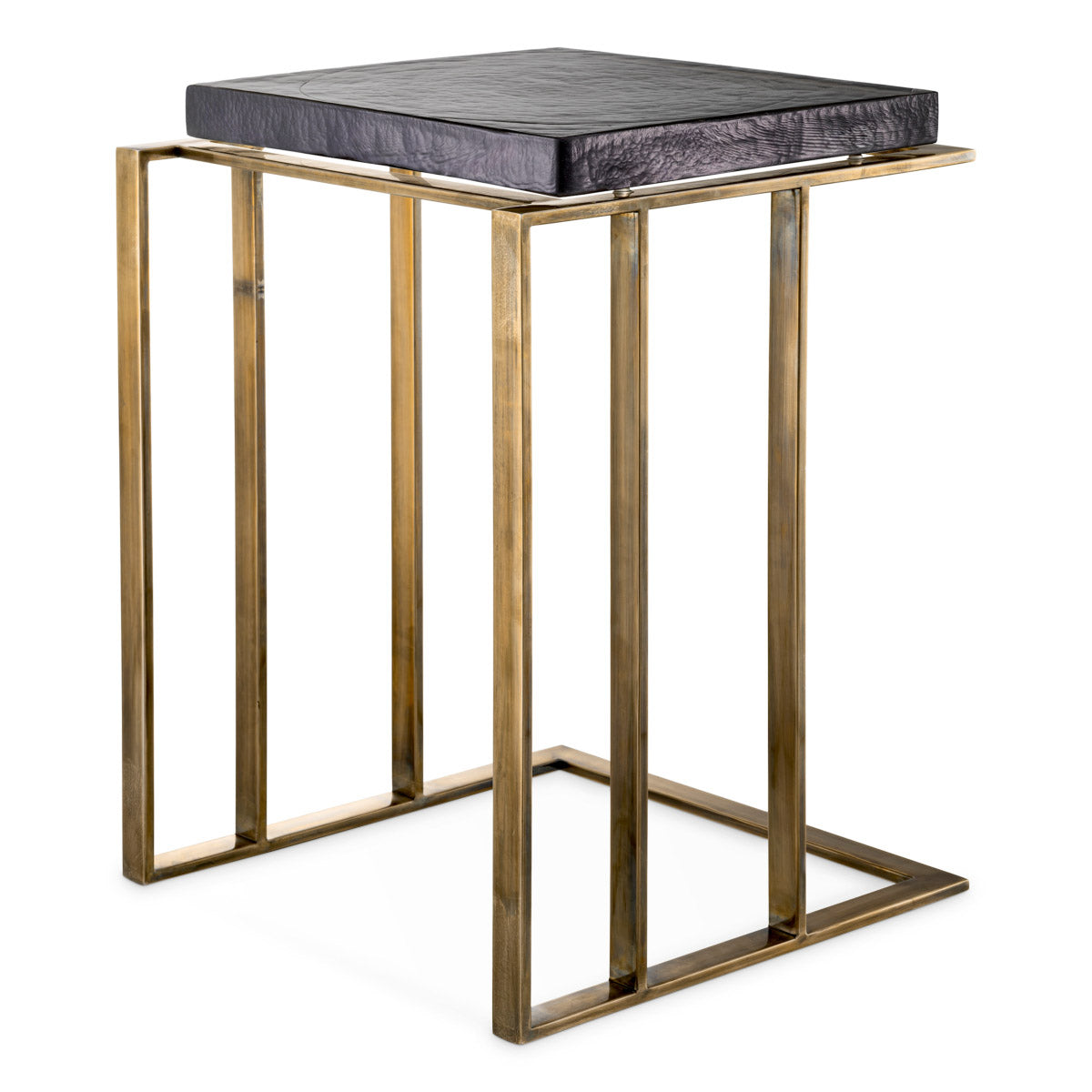 Eichholtz Side Table Crescent this side table pairs refined design with elevated materials for a statement in any luxury