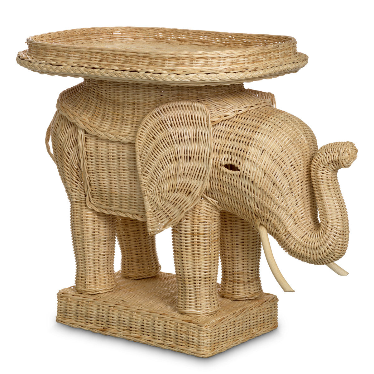 Eichholtz Side Table Elephant Experience the charm of Eichholtz's Elephant Side Table, a whimsical yet functional piece that effortlessly