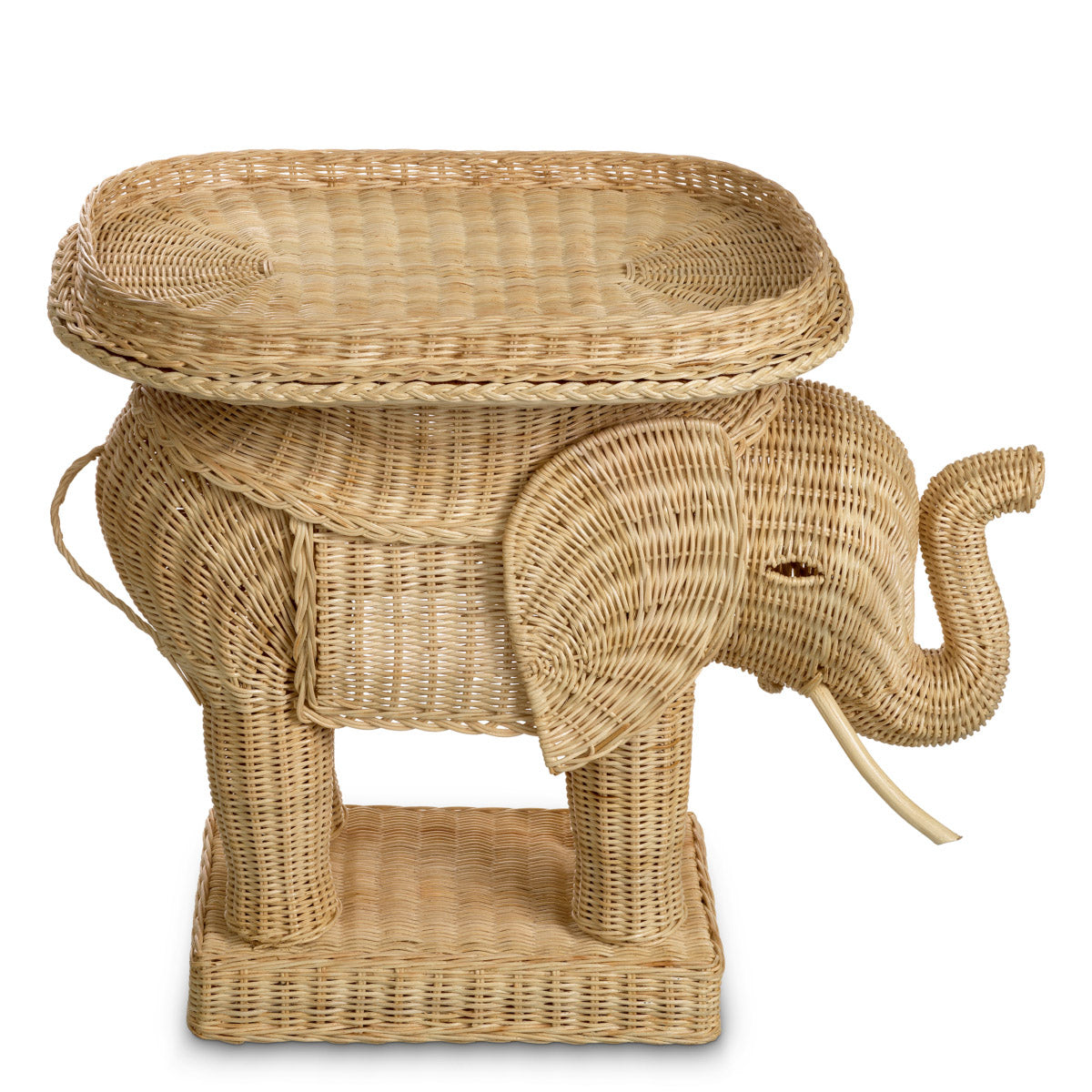 Eichholtz Side Table Elephant a sturdy design. Its unique elephant shape serves as both a conversation piece and a