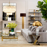 Eichholtz Side Table Fitch S contemporary touch to your home interior. The x-shaped base combined with the round tabletop makes