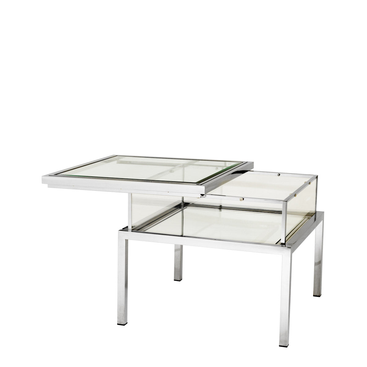 Eichholtz Side Table Harvey Display your collectables in style with the square Harvey Side Table, the perfect table to