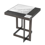 Eichholtz Side Table Hermoza the retro look and feel of mocha oak veneer. This stunning accent table has a