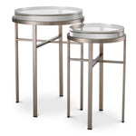 Eichholtz Side Table Hoxton set of 2 contemporary dÃ©cor, captivating high-end furniture enthusiasts with its harmonious balance and refi...