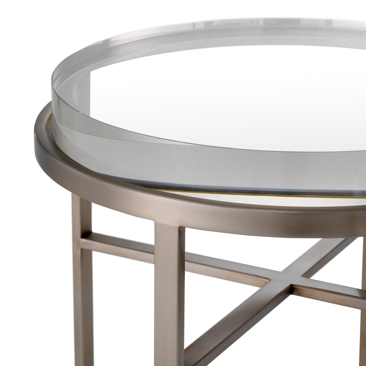 Eichholtz Side Table Hoxton set of 2 Hoxton set of 2 Crafted by Eichholtz this side table pairs refined design with elevated