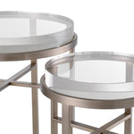 Eichholtz Side Table Hoxton set of 2 materials for a statement in any luxury interior. Expertly made for enduring style and everyday