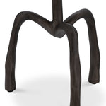 Eichholtz Side Table Kubu S edge and a relief that reminds one of year rings in a tree trunk. Side