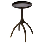 Eichholtz Side Table Laura Table Laura is always a charming stage. This lovely bronze finish end table has a