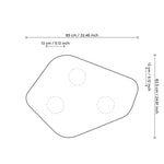 Eichholtz Side Table Matiz Matiz Crafted by Eichholtz this side table pairs refined design with elevated materials for a