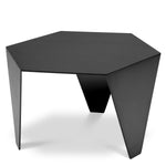 Eichholtz Side Table Metro Chic With a hexagonal table top and three tapered legs in a bronze finish, the Metro