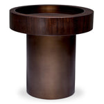 Eichholtz Side Table Otus round The Otus Round Side Table is a harmonious blend of elegance and allure. The captivating