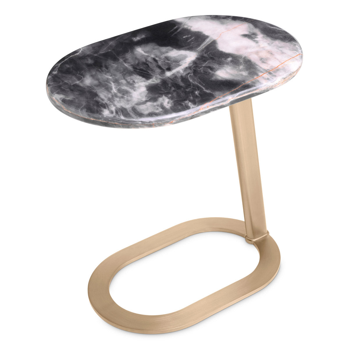 Eichholtz Side Table Oyo each piece, while the brushed brass finish exudes a timeless elegance adding a touch of