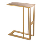 Eichholtz Side Table Pierre to being positioned in front of a sofa, where you can use it to set