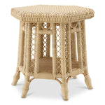 Eichholtz Side Table Saba Hexagon Introducing the Eichholtz Side Table Saba Hexagon, meticulously crafted from natural rattan. This disti...