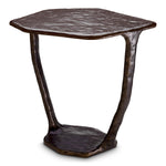 Eichholtz Side Table Tigra Introducing the Tigra Side Table, a masterpiece of elegance and artistry. Encased in a lustrous