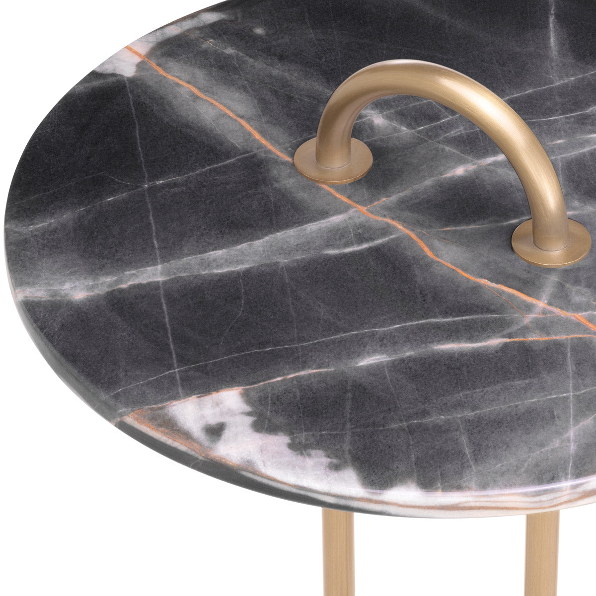 Eichholtz Side Table Zappa varying colors and mesmerizing veining, making your Side Table Zappa an exclusive work of art.