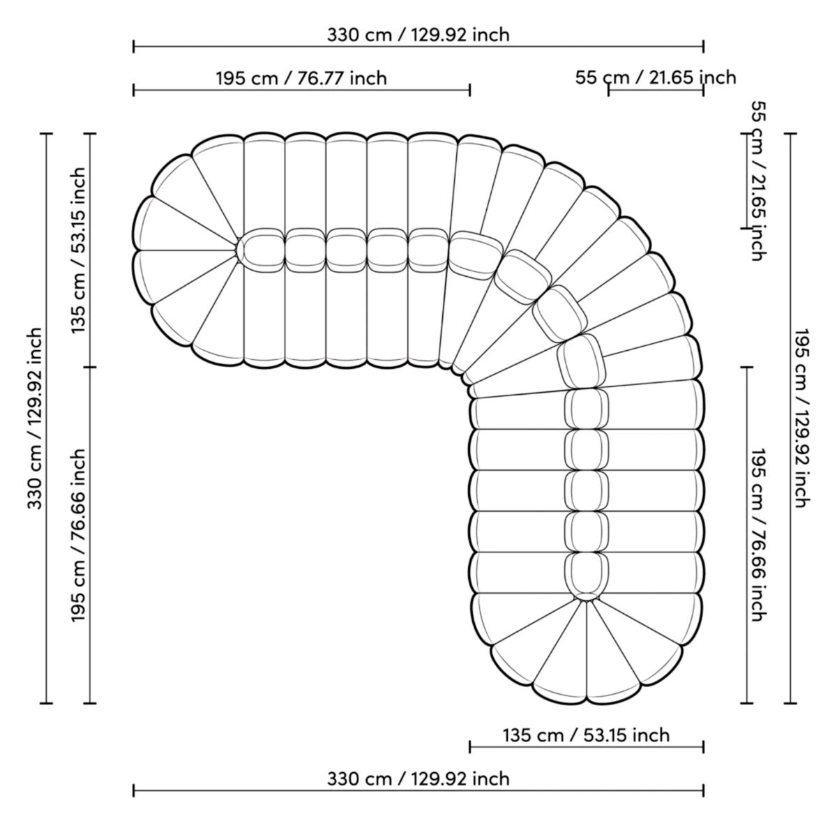 Eichholtz Sofa Alison bold statement in luxurious settings. Perfectly suited for those who appreciate refined elegance, this piece