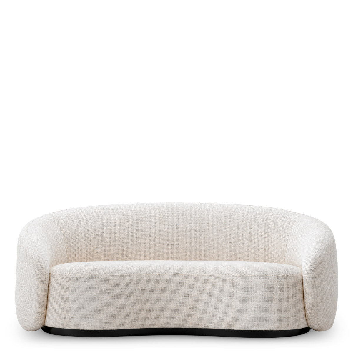 Eichholtz Sofa Amore S design. The deep back and generously padded seat provide unparalleled comfort, while its compact size