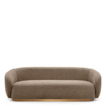 Eichholtz Sofa Brice space. Chic and inviting, this curved couch wraps you in comfort from the first moment